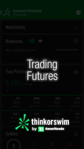 Android - Trading Futures preview