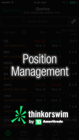 iPhone - Position Management preview