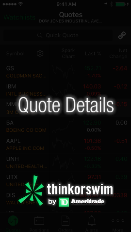iPhone - Quote Details preview