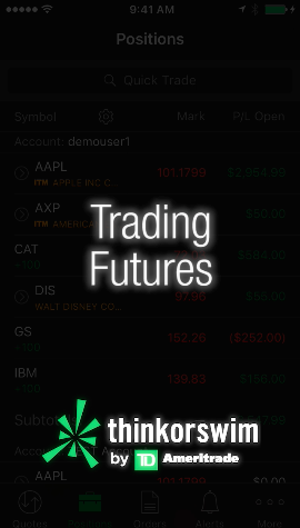 iPhone - Trading Futures preview